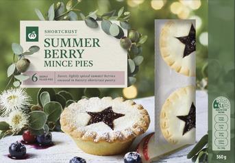 Summer Berry Mince Pies