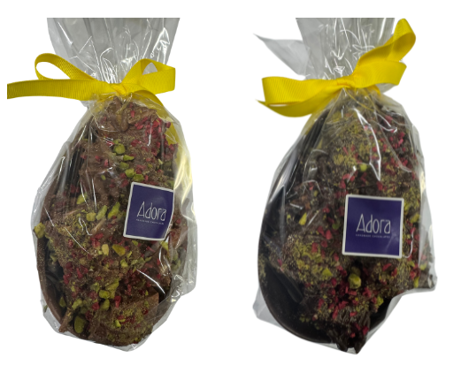 Adora Handmade Chocolates - Easter Egg Rocky Road Products 350g 