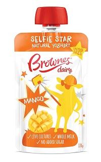 Brownes Dairy Mango Yoghurt 120g