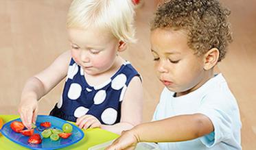 Children eating