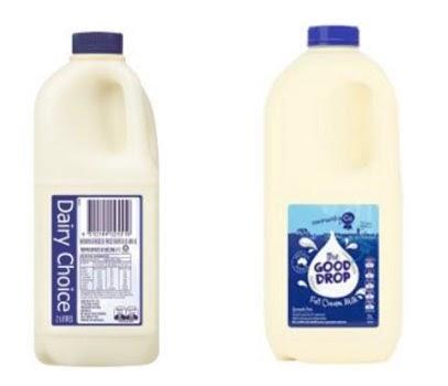 Dairy Choice Full Cream Milk and Community Co. ‘The Good Drop’ Full Cream Milk