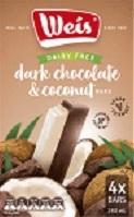 Weis Dairy Free Dark Chocolate & Coconut Multipack (280mL)