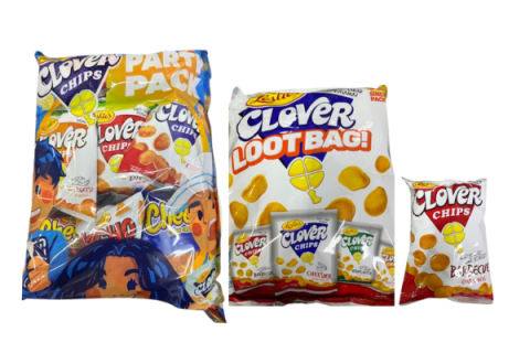 Leslie's Clover Chips Barbecue Corn Snacks products