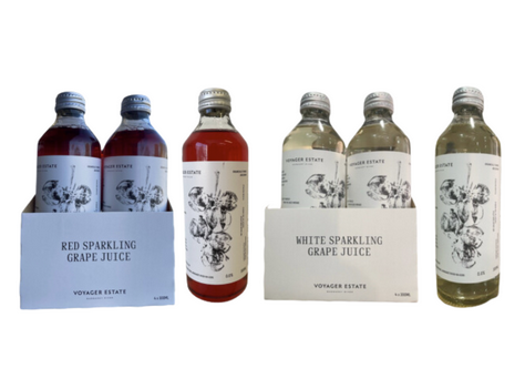 UPDATE: Voyager Estate Sparkling Red Grape Juice and Voyager Estate Sparkling White Grape Juice