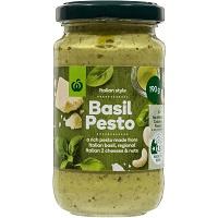Woolworths Italian Style Basil Pesto 190g