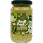 Woolworths Italian Style Basil Pesto 190g 