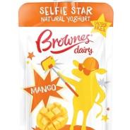 Brownes Dairy Mango Yoghurt 120g 