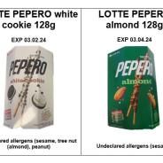 Image of recalled products.