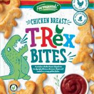 Aldi Stores, Farmwood Chicken Breast T-Rex Bites 1kg
