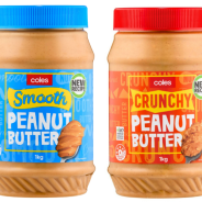 Coles Peanut Butter varieties 1kg